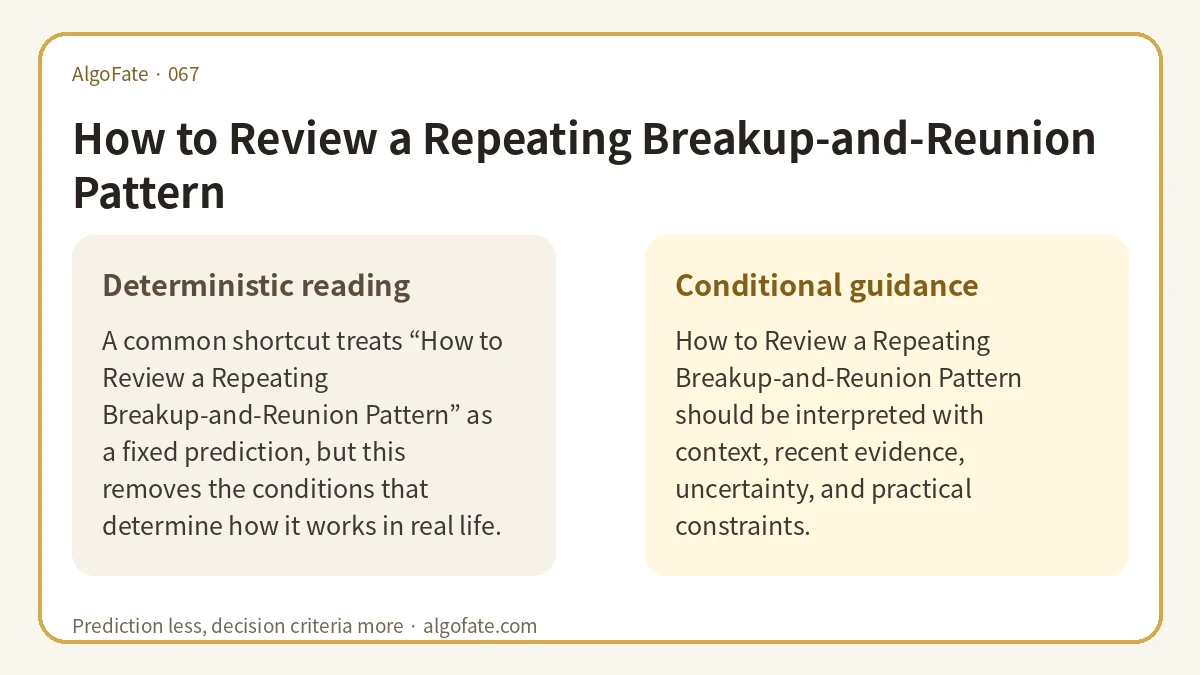 How to Review a Repeating Breakup-and-Reunion Pattern - 이미지 1