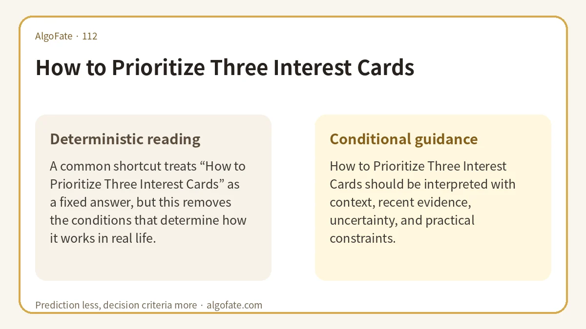 How to Prioritize Three Interest Cards - 이미지 1